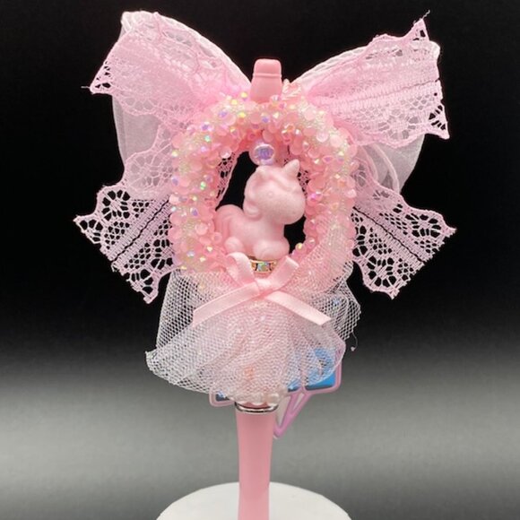 Fancy Beaded Ballpoint Pen - JoJo DIY Original Collectible Grade S - Picture 1 of 4
